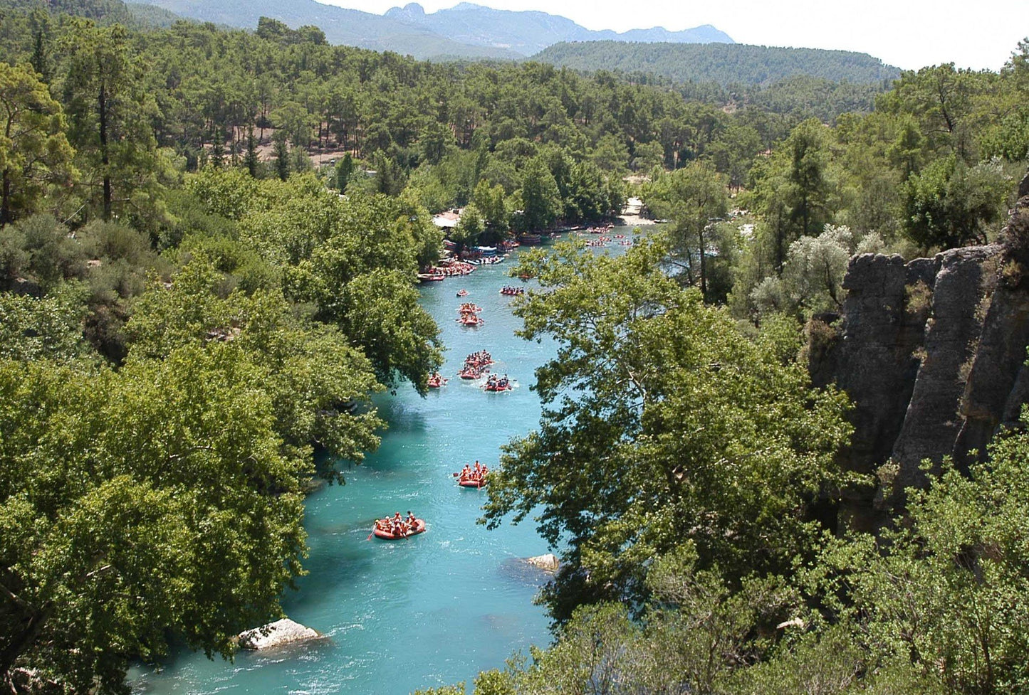 Rafting & Buggy & Zipline  in Koprulu Canyon